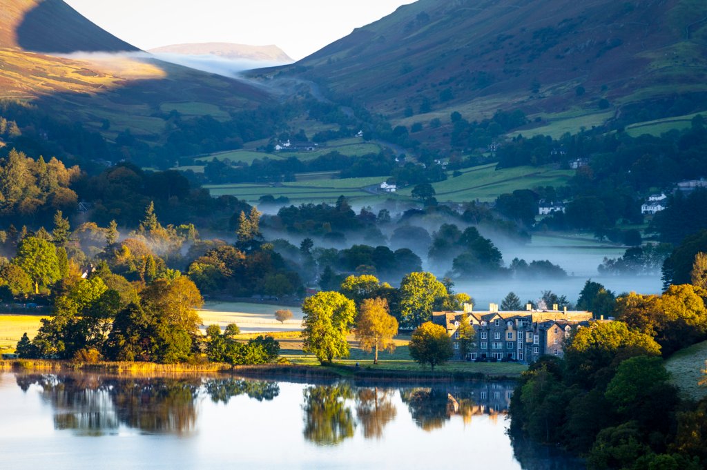 Grasmere village in the Lake District
