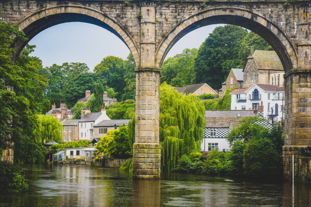 Scenic countryside landscape in the UK